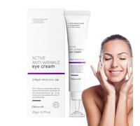 Moisturizing Eye Cream, 20 g Firming Skin Care, Long Lasting Moisturizer, Fast Absorbing Daily Face Brightener, for Home, Travel, Busy Morning Routine Men Women