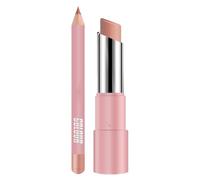 Moisturizing Lip Balm with Lip Liner Pencil, Brightening Non-Sticky Set for Women, Ideal for Travel, Business, School, Home, Purse, Makeup Kits