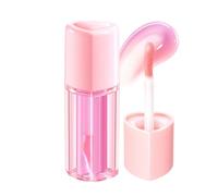 Moisturizing Lip Tint, Color Changing Lip Gloss, 2g Non-Sticky Lightweight Primer, Face Makeup for Girls, Teen, Women, Everyday Use, Clear to Pink Shade, Compact Tube, 1 Piece