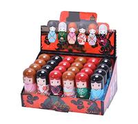moisturizing lipsticks Lip Balm Doll Shaped 24 Lips Repair Moisturizer for Remove Dead Skin Nourishing (1 Box)