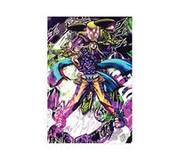 MOIT Anime Steel Ball Run 6 Poster su tela, decorazione camera da letto, decorazione per ufficio, decorazione per camera da letto, stile senza cornice, 40 x 60 cm