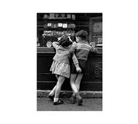 MOIT Robert Doisneau Art 3 - Poster su Tela, Decorazione per Camera da Letto e Ufficio, 60 x 90 cm