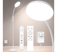 Mojimdo lampada da terra 20000 lux- Lampada flessibile e dimmerabile per terapia della luce a LED con 5 colori, 10 livelli di luminosità e timer Ideale per camera da letto, soggiorno e ufficio