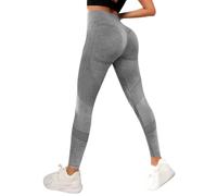 mojingder Leggins Anticellulite Donna Push Up Sculpture Lipedema a Compressione Controllo Graduata Anti Cellulite Leggings Sportivo Vita Alta Senza Cuciture Fitness Yoga Pantacollant S-5XL