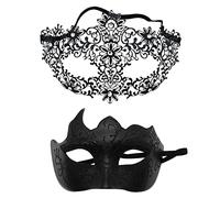 mojingder Maschera di Pizzo, Veneziana da Donna, Maschere Travestimento, Sexy e Eleganti, per Halloween, Carnevale, Cosplay, Feste,Maschere Carnevale Da Decorare,Modedesign