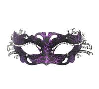 mojingder Maschera Pizzo Nera, Mascherata Veneziana Donna Pizzo, Mezzo Viso, Mascherina Occhi da Ballo per Uomo Carnevale Halloween Festa,Maschera Veneziana Uomo,Modedesign