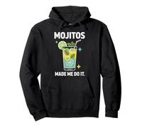 Mojitos Made Me Do It Cocktail Mentine al Lime Felpa con Cappuccio