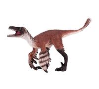 MOJO- Animal Planet Troodon con mandíbula articulada, Colore Marrone, 387389