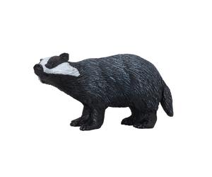 MOJO Badger British Wildlife Anim Model Toy Figure per Gioco e Collezione