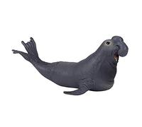 MOJO Elefante marino realistico internazionale della fauna selvatica dipinta a mano giocattolo Figurine