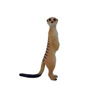 MOJO Meerkat | Figura giocattolo dipinta a mano | Collezione fauna selvatica | Fedele alla vita e altamente dettagliata | Progettato nel Regno Unito