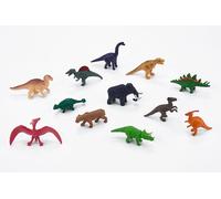 MOJO mini mondo animali preistorici - set di 12 figurine in tubo