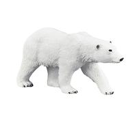 MOJO - Orso polare Figura giocattolo dipinta a mano Collezione fauna selvati
