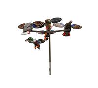 MOJO Outdoors Decoy Pole Dancer | può Contenere Fino a 10 Esche | Supporto per Esche per Colombe, Anatre e piccioni | Attrezzatura da Caccia Altamente Portatile