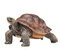 MOJO - Tartaruga gigante Figura giocattolo dipinta a mano Collezione fauna s
