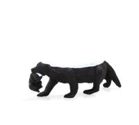 Mojo tasso del miele con cucciolo - figurina animale realistica