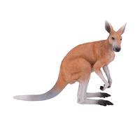 MOJO Wildlife & Woodland Kangaroo Toy Figure, 3 Years and Above, Brown/White (38