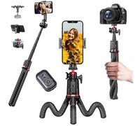 MOJOGEAR MG-TS1 - Treppiede flessibile per selfie con telecomando Bluetooth