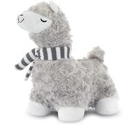 mojoliving Fermaporta a forma di alpaca "Lucy" | Sacco da porta con altezza 27 cm | come fermaporta da pavimento o da finestra | Paraspifferi | pesante e stabile per porte e finestre