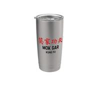 Mok Gar Kung Fu meridionale Bicchiere termico in acciaio inox doppia parete