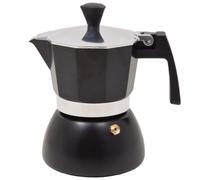 Moka 1 tazze NERA Macchinetta per il caffè in polvere caffettiera coffee Break c