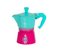 Bialetti Moka Express Squid Game© 3 Tazze, Manico Antiscottatura, Non Adatto all'Induzione, 130ml, Alluminio