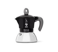 Bialetti MOKA, Induktion Espressokocher, 2Tassen, schwarz, 0006932
