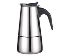 Moka Caffettiera Caffettiera con Manico Ergonomico e Design Elegante per Uso Dom