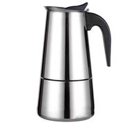 Moka Caffettiera Caffettiera con Manico Ergonomico e Design Elegante per Uso Dom