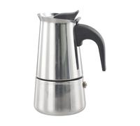 Moka Caffettiera Caffettiera con Manico Ergonomico e Design Elegante per Uso Dom