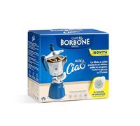 Moka Ciao Caffè Borbone + 15 Cialde Borbone OMAGGIO (sia gas che induzione)
