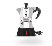 MOKA ELETTRIKA 2 TAZZE ALLUMINIO CAFFETTIERA ELETTRICA VELOCE PRATICO CAFFÈ INTE