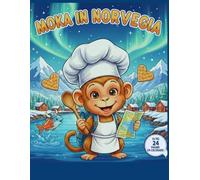 Moka in Norvegia: Un'avventura da colorare per bambini.