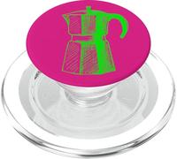 Moka Italiana Verde | Caffè Tradizionale PopSockets PopGrip per MagSafe