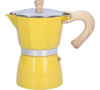 Moka Pot Caffettiera, Alluminio Espresso Maker per Brews Perfetto | Stovetop - Caffettiera per caffè espresso con manico termoisolante, per fornelli a gas ed elettrici, perfetta per la