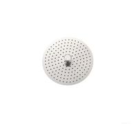 Moka Pot in Acciaio Inox con Riduttore di Polvere Pressata, Accessorio Compatibile con Macchine da Caffè Espresso per Cucina di Casa e Bar (2 Tazze)