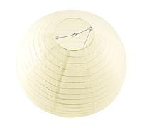 Mokamika 1 paralume cinese giapponese per matrimoni, 50 cm (20) bianco crema