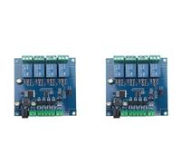 Mokamika 2 relè Modbus Rtu a 4 canali, ingresso modulare 485 Ttl Uart Communication 4 canali, ingresso 7-24 V relè