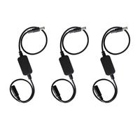 Mokamika 3 X 24 ore per il riavvio automatico del router, timer di routing, strumento di reset, timer di corrente CC, router modem in fibra ottica, power manager, nero