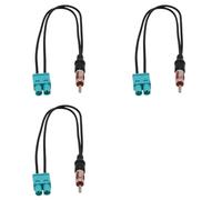 Mokamika 3 X Dual Twin Doppio Fakra a DIN Antenna Adattatore Antenna per