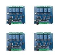 Mokamika 4 relè Modbus Rtu a 4 canali, ingresso modulare 485 Ttl Uart Communication 4 canali, ingresso 7-24 V relè