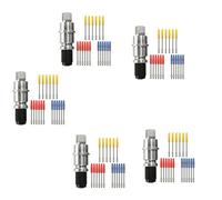 Mokamika 5 x lame di supporto base con 90 lame di taglio (30/45/60 gradi) per Silhouette Cameo 1 2 3 / Ritratto/Curio/Graphtec 6000 / Ce 5000-60 Plotte