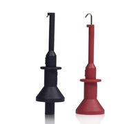 Mokamika Clip per gancio di prova, gancio universale per multimetro digitale, gancio di prolunga dritto, ago, gancio di prolunga per multimetro, 4 mm