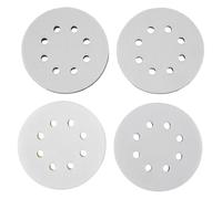 Mokamika Confezione da 4 cuscinetti abrasivi in schiuma per levigatrice orbitale, 5 8 fori, levigatrice orbitale surf prep