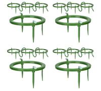 Mokamika Set di 16 anelli ad acqua, 5 B, 3 supporti per gambe, getto a goccia, antigoccia, con raccordo integrato da 1/8 con ardiglione, 3 inserti rimovibili