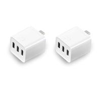 Mokamika Tuya Zigbee - 2 adattatori intelligenti tipo C, 3 , mini USB-C, spina di ricarica, controllo vocale per