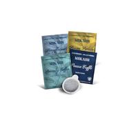 Mokaor caffè cialda ESE44 kit assaggio 12 cialde (3 Pausa Caffè, 3 Caffè senza Parole, 3 Relax caffè Dek, 3 SPECIALTY COFFEE)