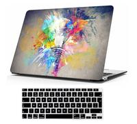 MOKASE Custodia compatibile con MacBook Pro 16 pollici 2024-2021 M4 A3403 A3186 M3 A2991 M2 A2780 M1 A2485 Pro Max & Touch ID, Custodia rigida in plastica gommata e copertura per tastiera, Creative