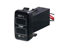 Mokassy Display a Doppia Temperatura all'Interno e all'Esterno 'Auto Sensore a Doppia Temperatura per Prado Prius