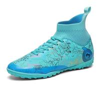 Mokayu Scarpe da calcio per ragazzi per bambini, da calcio, Astro Turf Atletica Atletica Formazione Sport Corsa Futsal Scarpa Adolescente Indoor Outdoor Professione Competizione Scarpe da Calcio